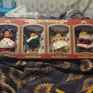 THE O BEAR FAMILY SPECIAL EDITION PORCELAIN BEARS
